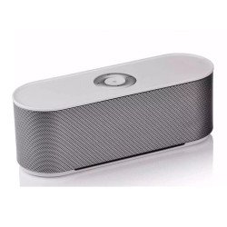 Mega Bass Portable Bluetooth Speaker S207 (Silver)
